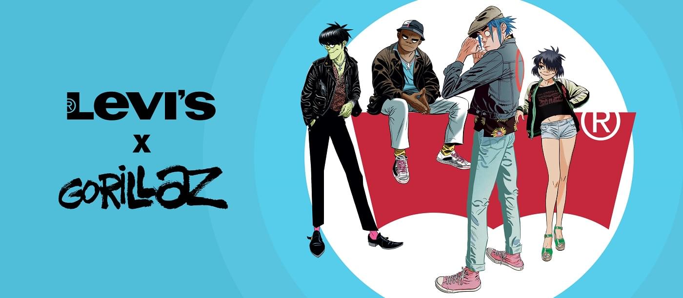 Levis X Gorillaz